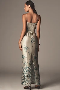 Reformation Frankie Silk Maxi Dress