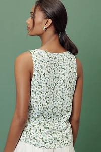 Reformation Miri V-Neck Top