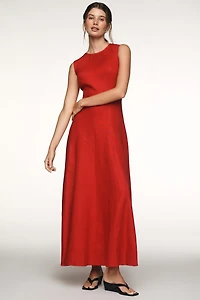 Reformation Cecilia Linen Maxi Dress