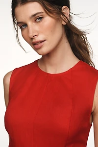 Reformation Cecilia Linen Maxi Dress