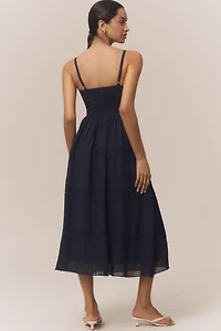 Reformation Dina Midi Dress