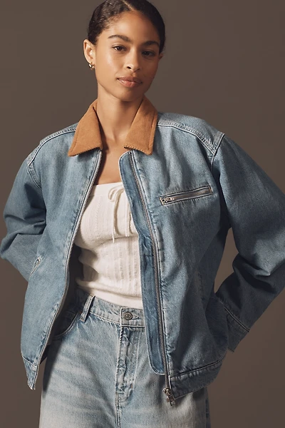 Reformation Harrison Utility Denim Jacket