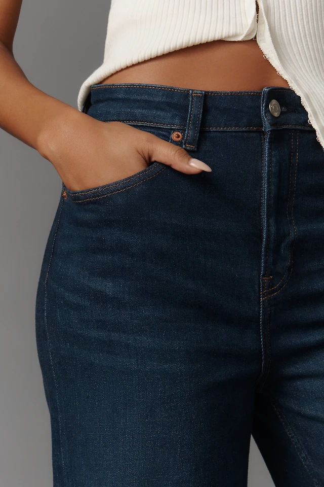 Reformation Bex Super Stretch High-Rise Wide-Leg Jeans The Summit