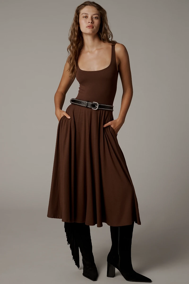 Reformation Rou Knit Midi Dress