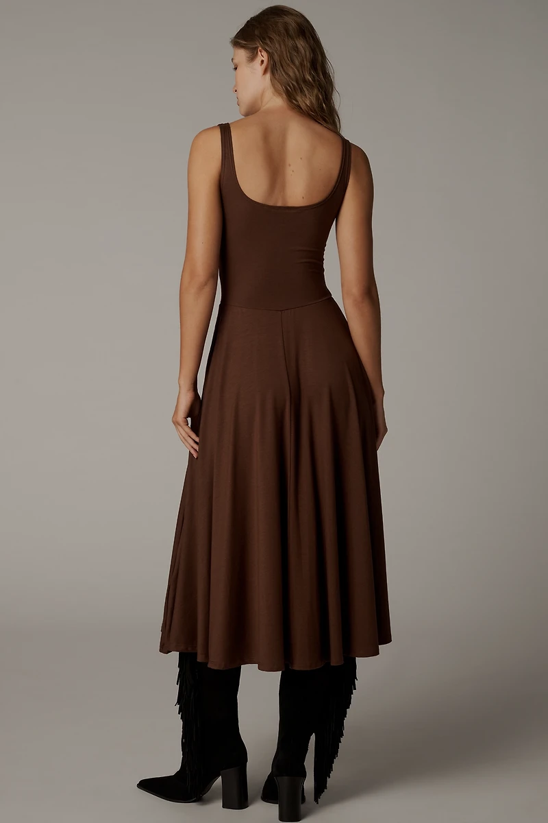 Reformation Rou Knit Midi Dress