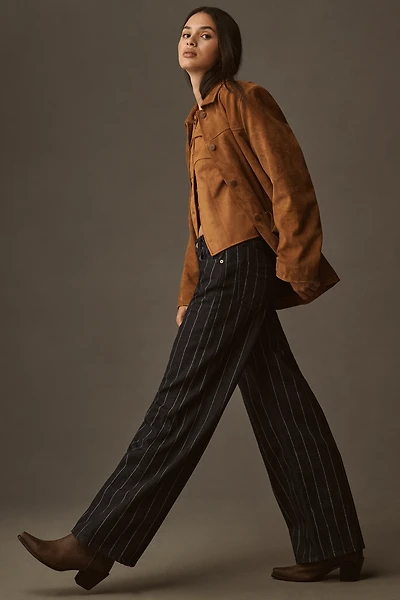 Reformation Cary Low-Rise Wide-Leg Jeans