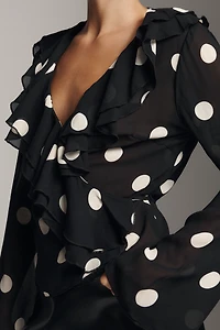 Reformation Kilah V-Neck Top