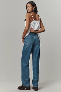Reformation Harriet High-Rise Straight-Leg Jeans