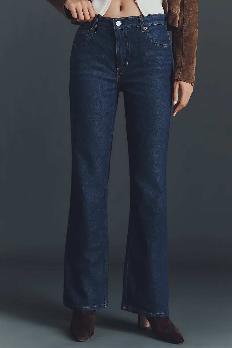 Reformation Sharon Stretch Mid-Rise Bootcut Jeans