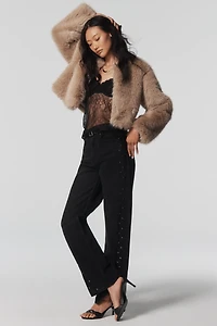 Reformation Cary High-Rise Slouchy Wide-Leg Jeans