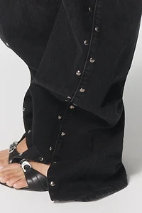 Reformation Cary High-Rise Slouchy Wide-Leg Jeans