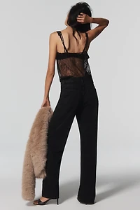 Reformation Cary High-Rise Slouchy Wide-Leg Jeans
