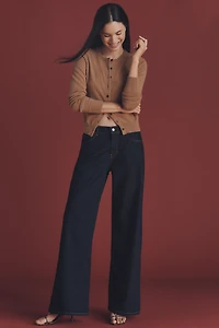Reformation Cary Low-Rise Slouchy Wide-Leg Jeans