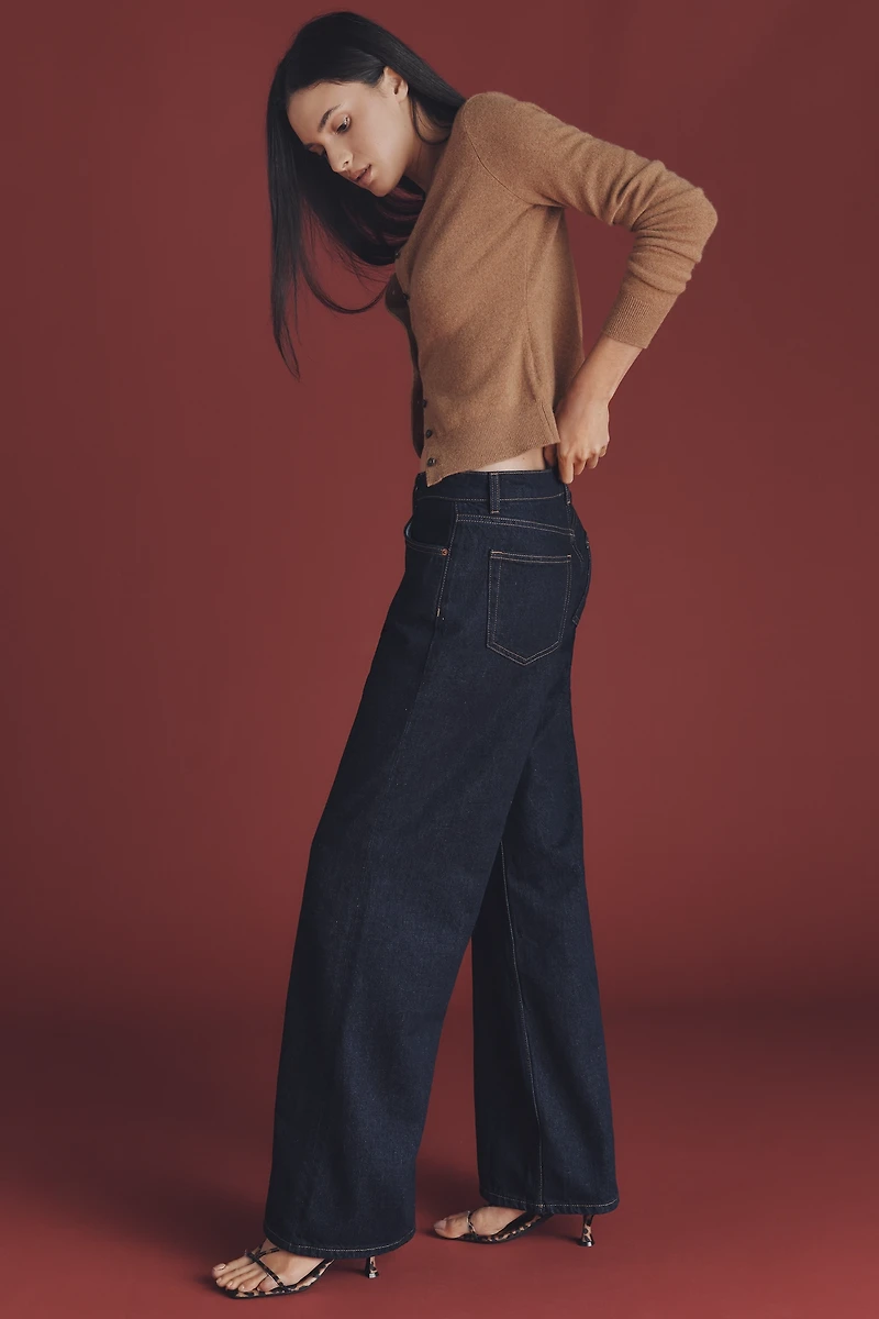 Reformation Cary Low-Rise Slouchy Wide-Leg Jeans