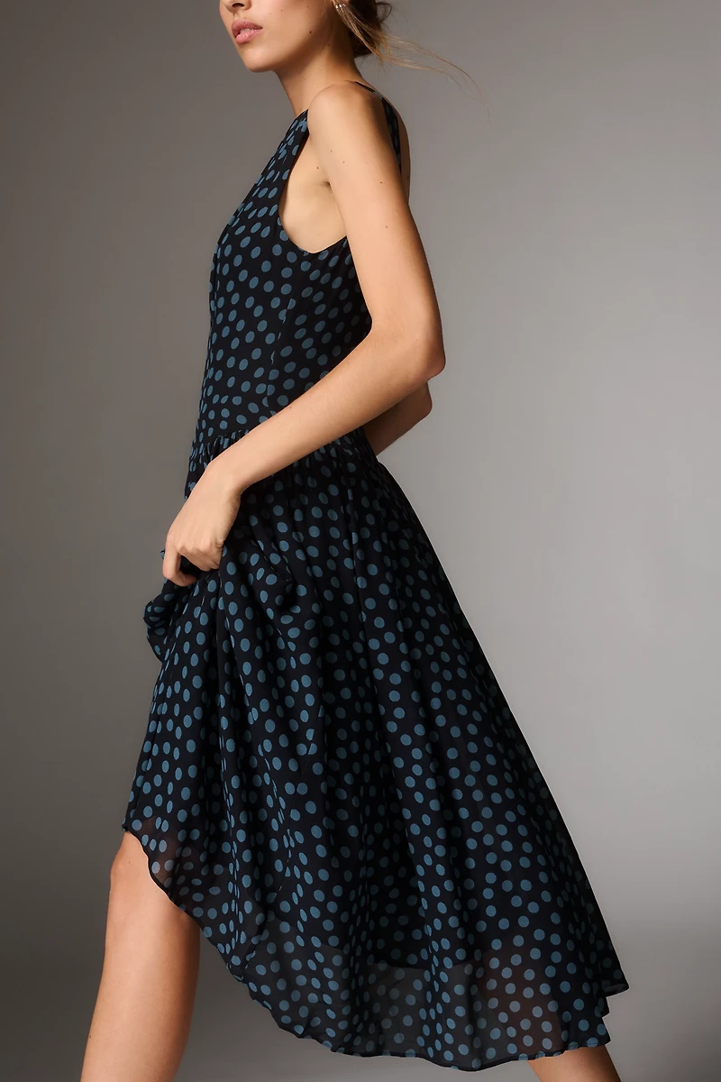 Reformation Anelis Sleeveless A-Line Midi Dress