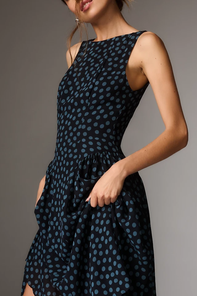Reformation Afton Short-Sleeve A-Line Midi Dress at MarketFair Shoppes in Princeton, NJ Reformation Afton Short-Sleeve A-Line Midi Dress at MarketFair Shoppes in Princeton, NJ