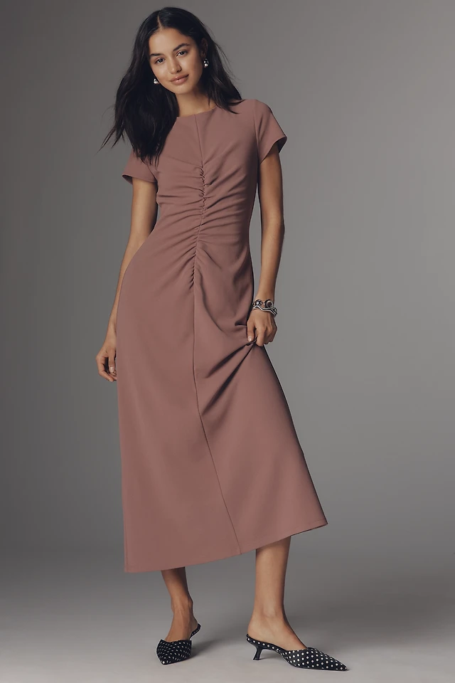 Reformation Suvi Sweetheart Knit Midi Dress | Hawthorn Mall