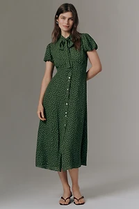 Reformation Bloomsberry Buttondown Midi Dress