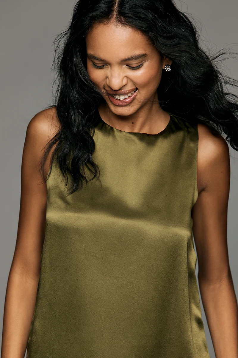 Reformation Jessalyn Silk Mini Dress