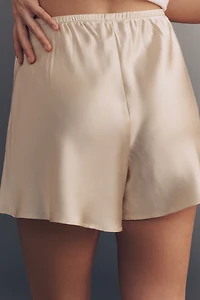 Reformation Gale Silk Shorts