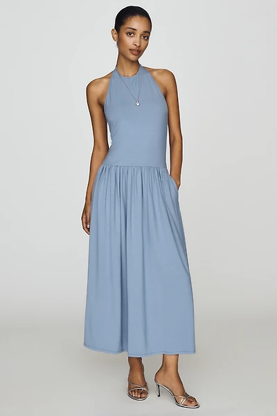 Reformation Clara Knit Midi Dress