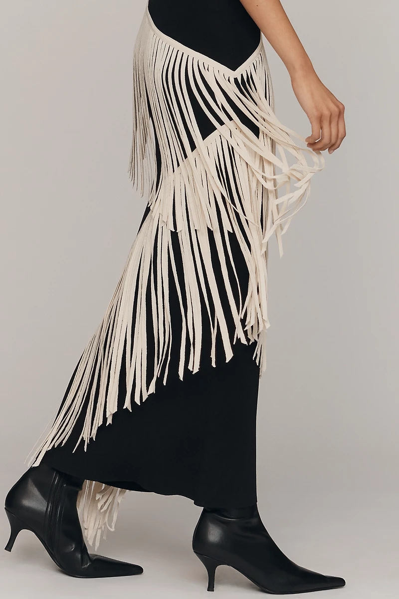 SIMONMILLER Spiral Knit Maxi Dress