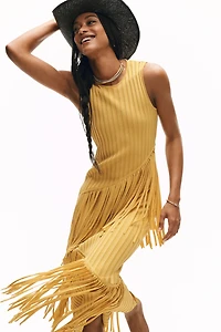 SIMONMILLER Spiral Knit Maxi Dress