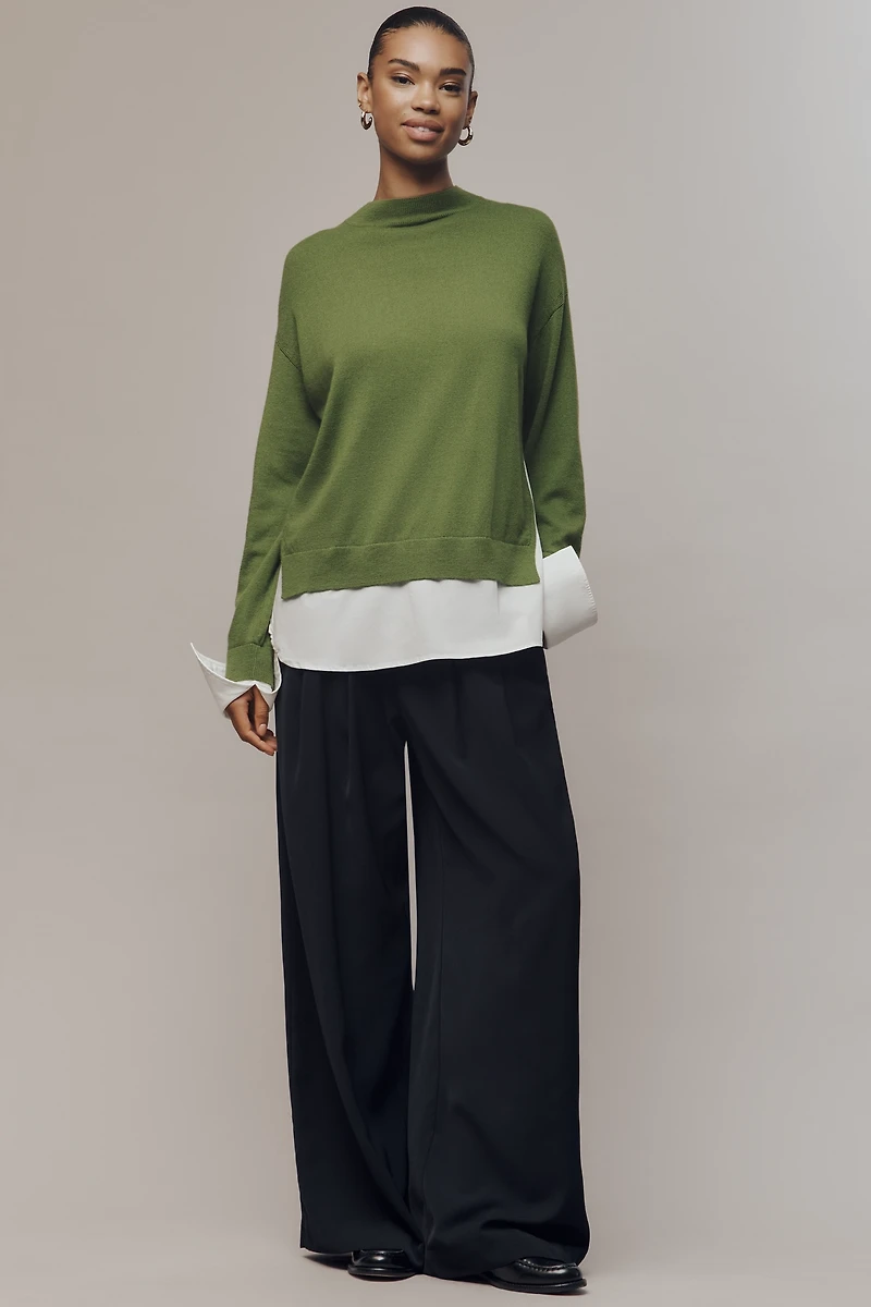 SIMONMILLER Combo Pullover Sweater