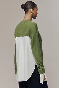 SIMONMILLER Combo Pullover Sweater