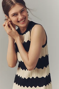 SIMONMILLER Moji Sleeveless Knit Mini Dress
