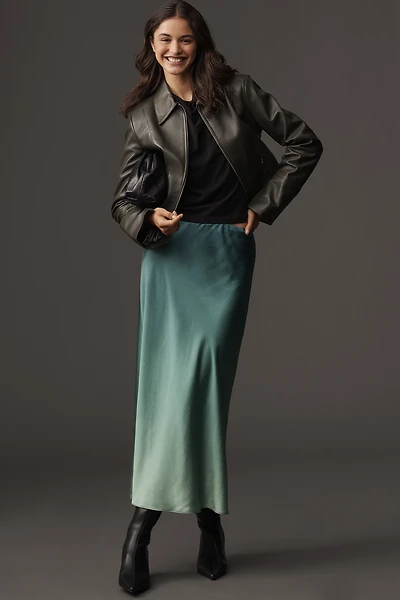 SIMONMILLER Cline Satin Maxi Skirt