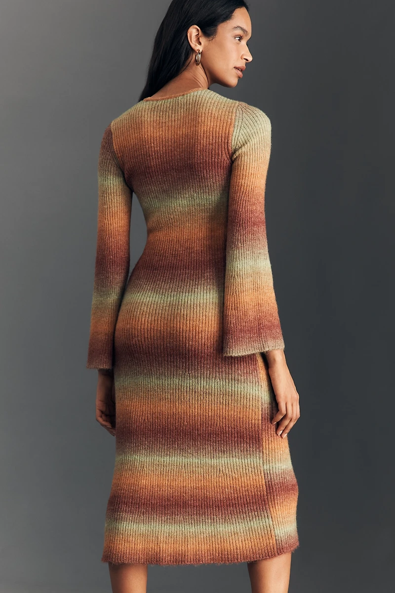 SIMONMILLER Axon Sweater Midi Dress