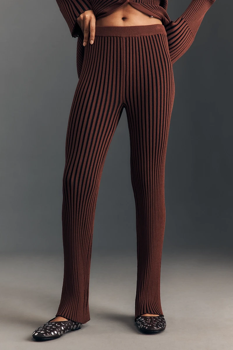 SIMONMILLER Val Ribbed Knit Pant