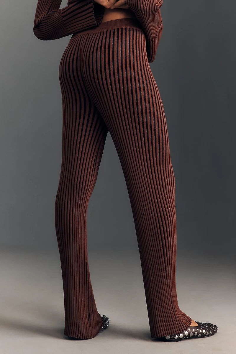 SIMONMILLER Val Ribbed Knit Pant
