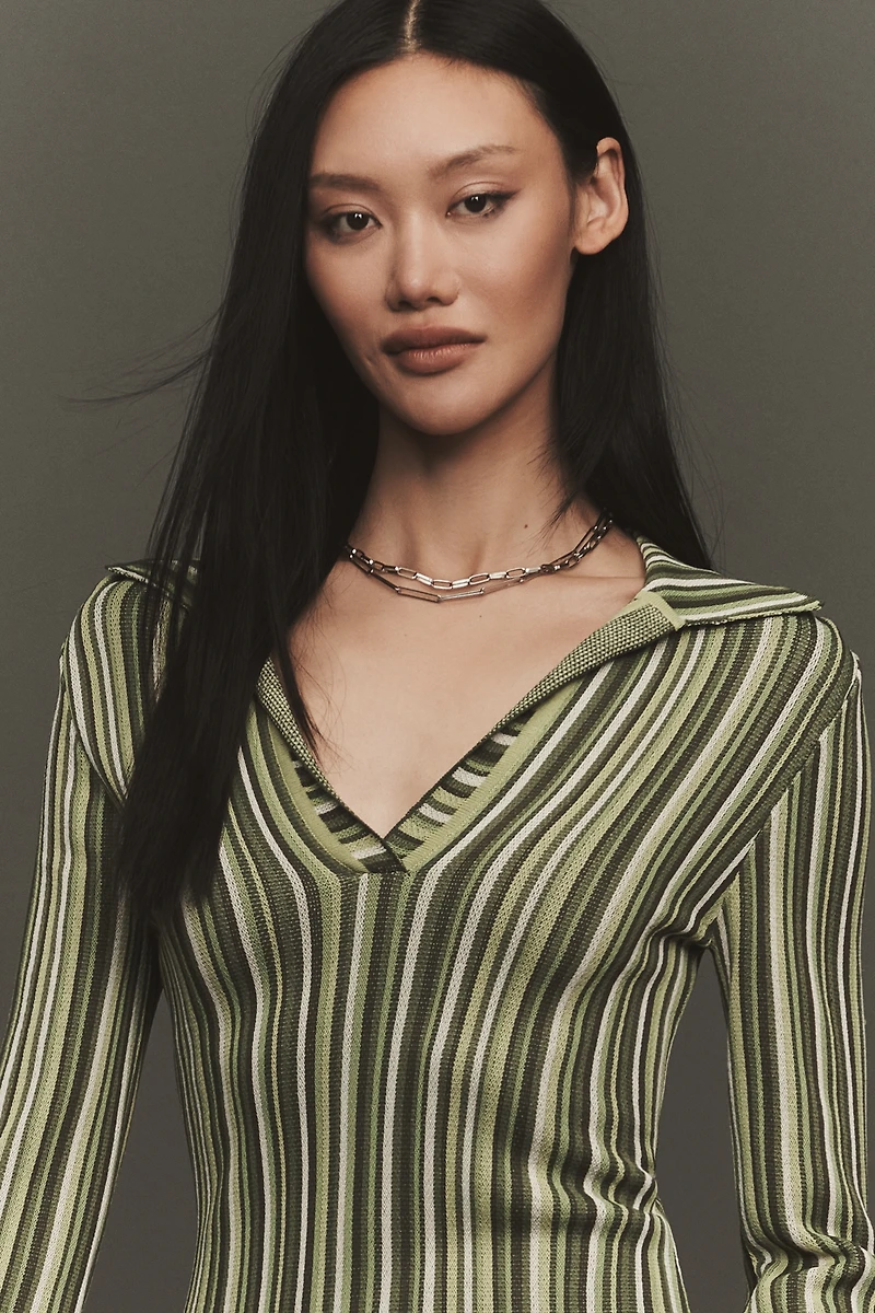 SIMONMILLER Reade Polo Midi Dress