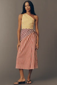 SIMONMILLER Belem Poplin Midi Dress