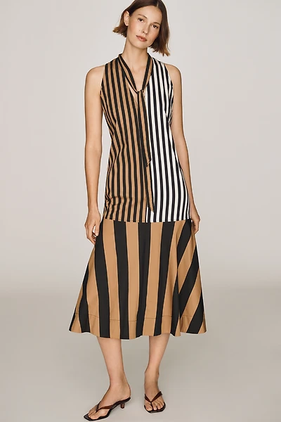 SIMONMILLER Celeste Poplin Midi Dress