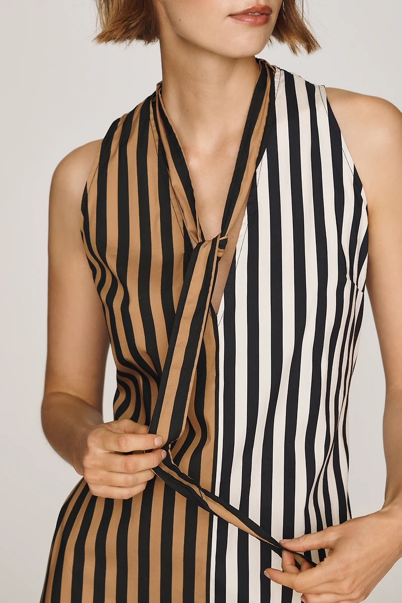 SIMONMILLER Celeste Poplin Midi Dress