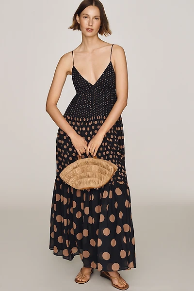 SIMONMILLER Romi Chiffon Midi Dress