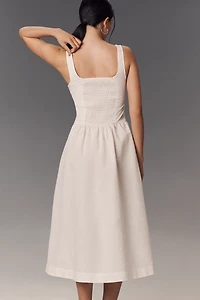 ALIGNE Rosia Linen Blend Tank Dress