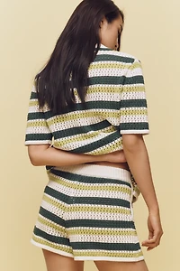 ALIGNE Faro Crochet Shorts