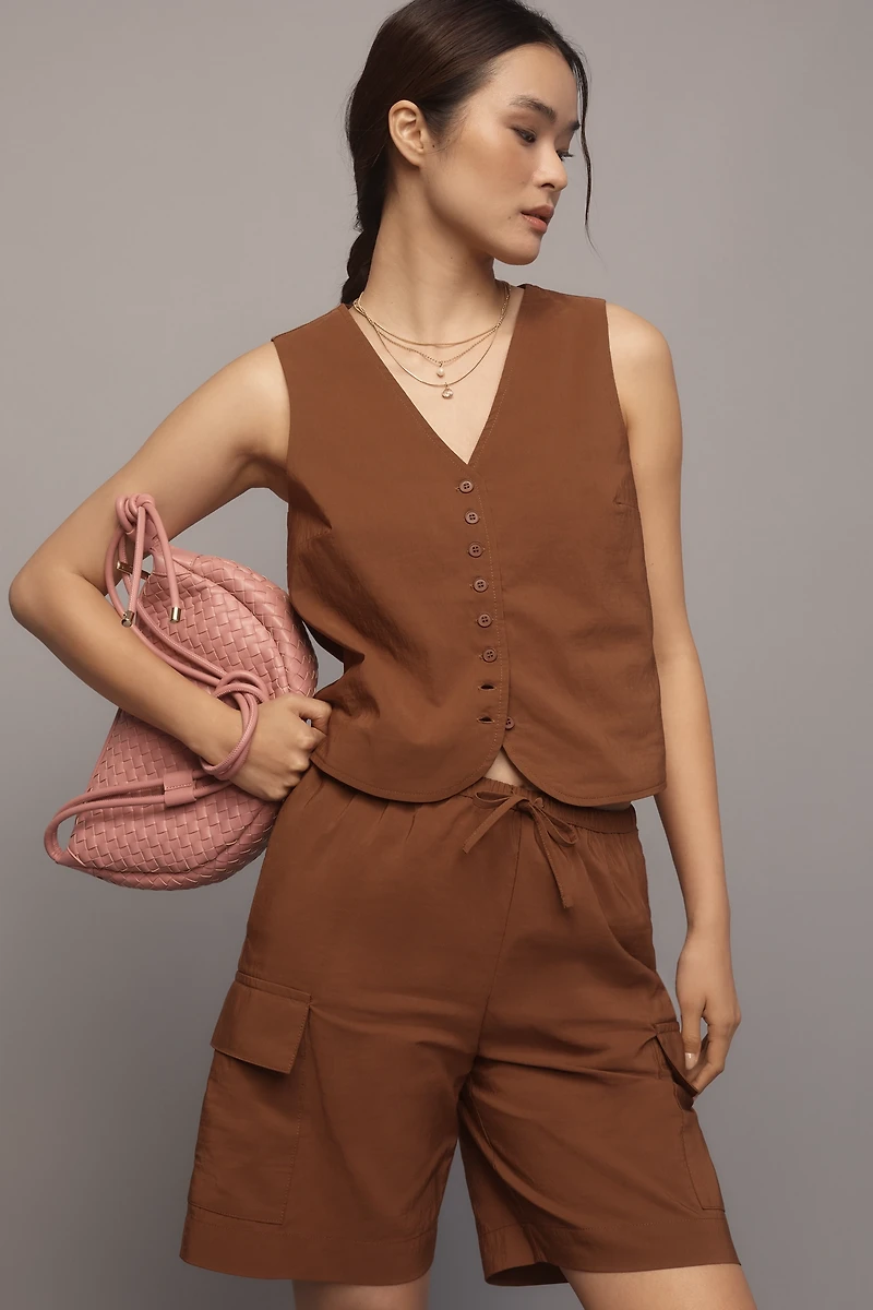 ALIGNE Kyra Utility Cargo Bermuda Shorts