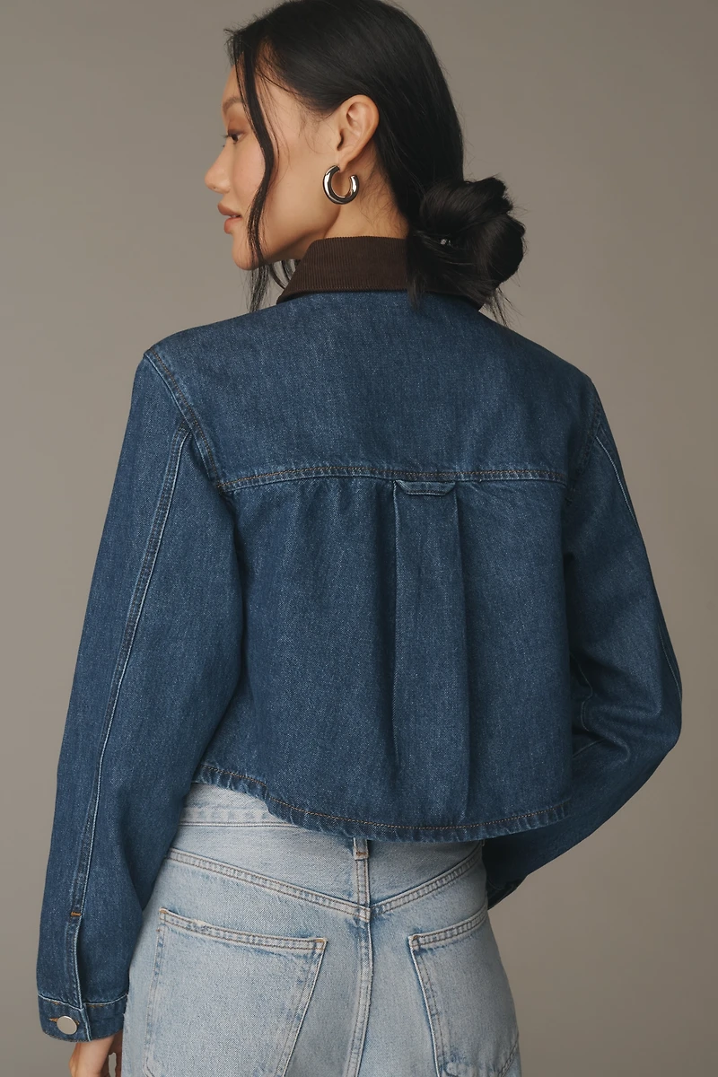 ALIGNE Ethan Crop Denim Jacket