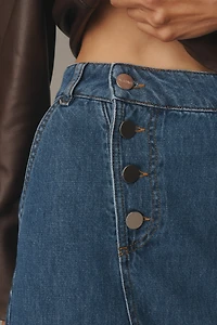 ALIGNE Asher Denim Midi Skirt