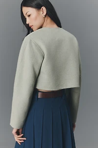 ALIGNE Angelina Wool Blend Crop Jacket