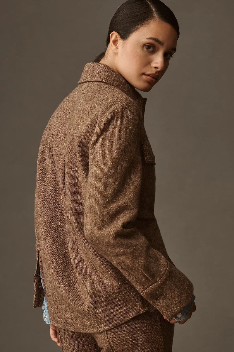 ALIGNE Charlie Wool Blend Shacket