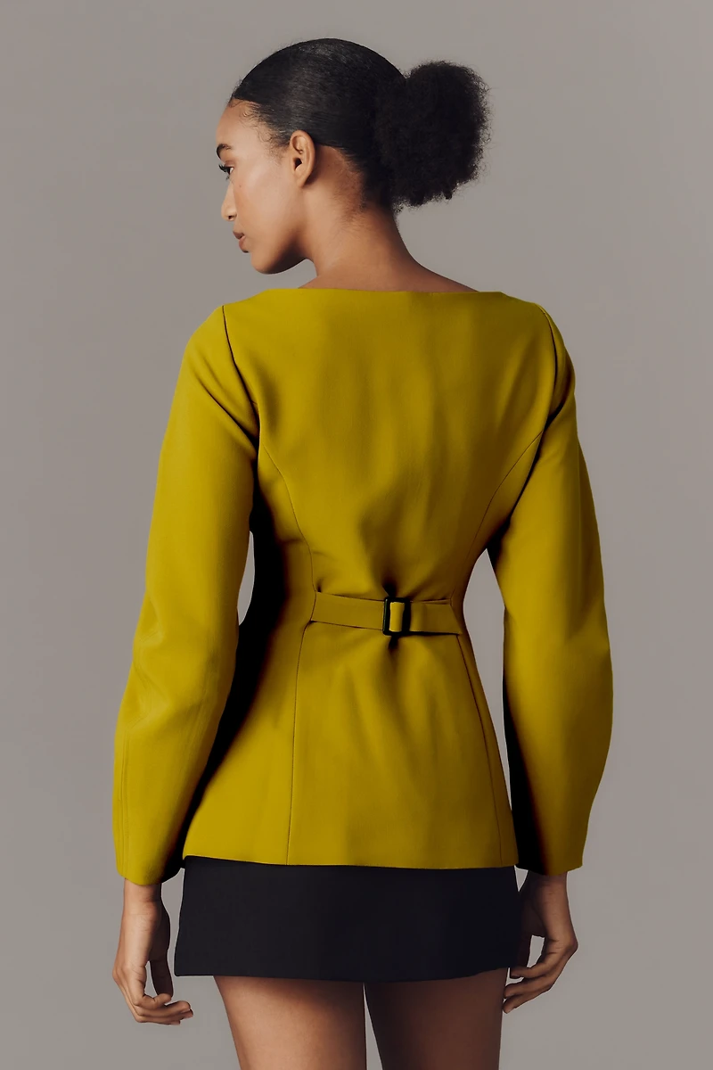 ALIGNE Artemis Curve-Sleeve Blazer