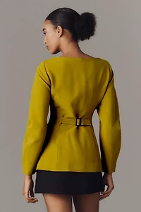 ALIGNE Artemis Curve-Sleeve Blazer