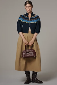 ALIGNE Nelly Knit Zip-Up Top