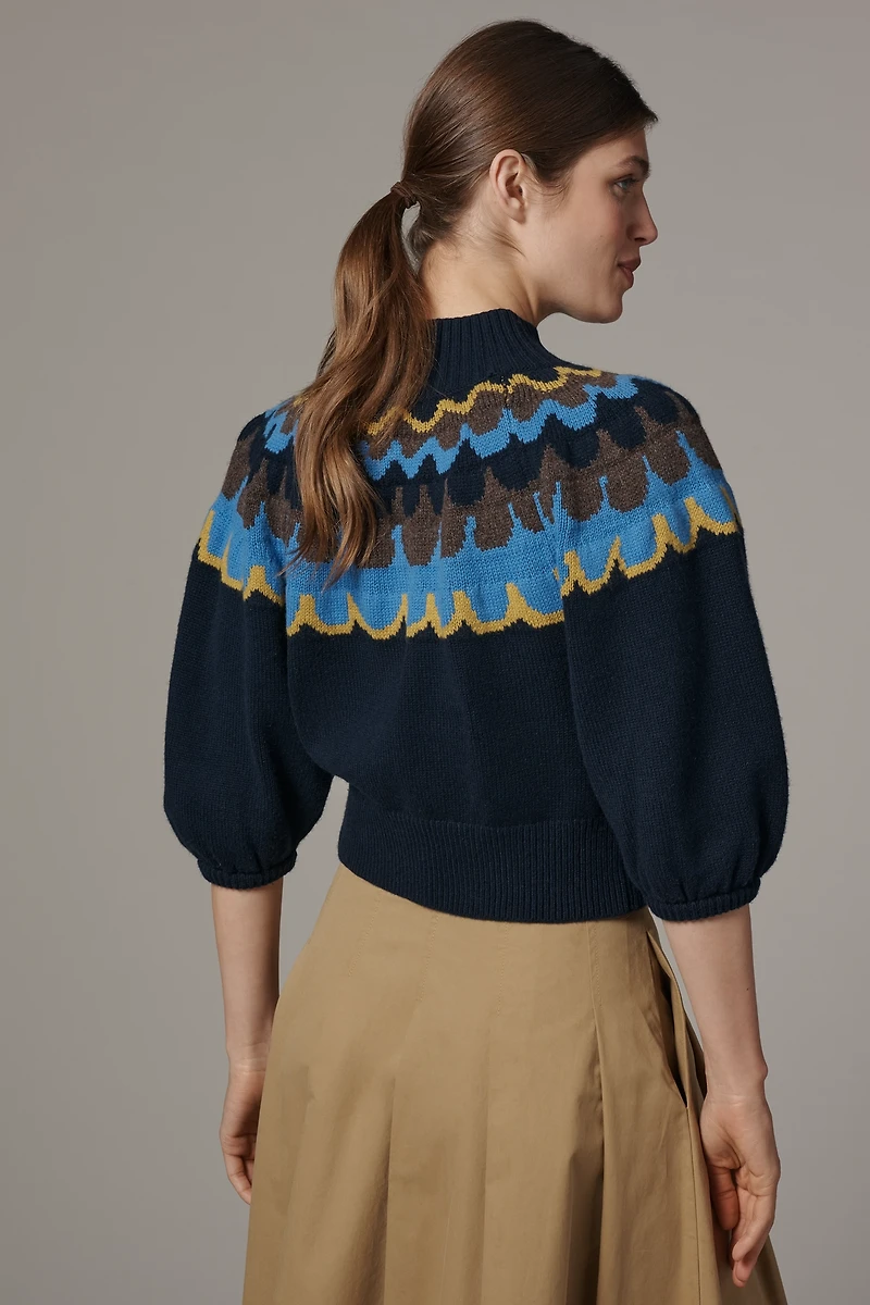 ALIGNE Nelly Knit Zip-Up Top